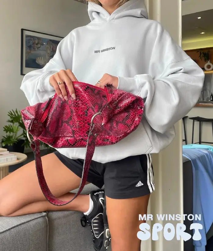 Mr Winston Cloud Grey Boyfriend Puff Hoodie Mr Winston Cloud Grey Boyfriend Puff Hoodie